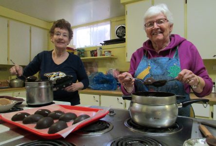 The making of St. George’s Easter eggs