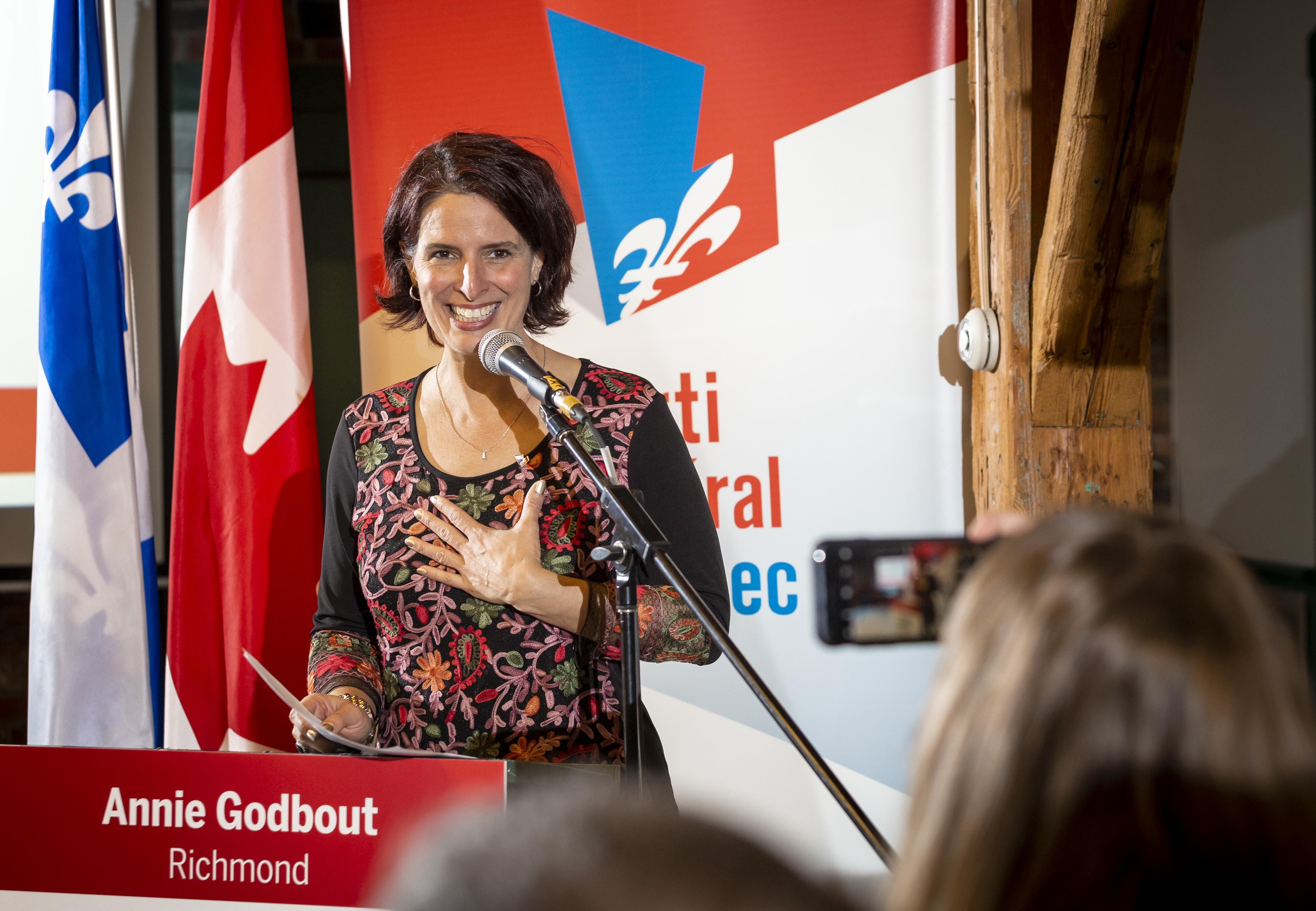 Annie Godbout confirmed as Vallières successor - Sherbrooke Record