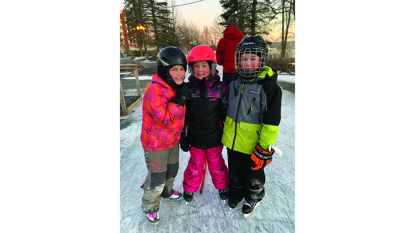 Skaters rejoice as ice rinks  open in the Townships