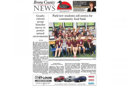 Read the entire June 29, 2021 edition of Brome County News online