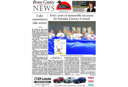 Read the entire July 20 edition of Brome County News online