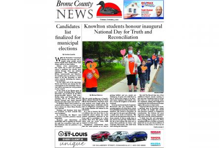 Brome County News – October 5, 2021 edition