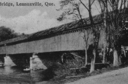 The Bridges over the rivière Saint-François at Lennoxville since 1846