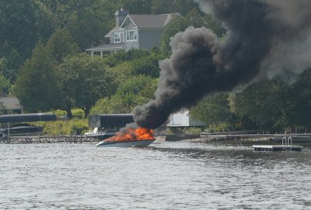 Boat fire on Lake Massawippi underlines importance of boating safety