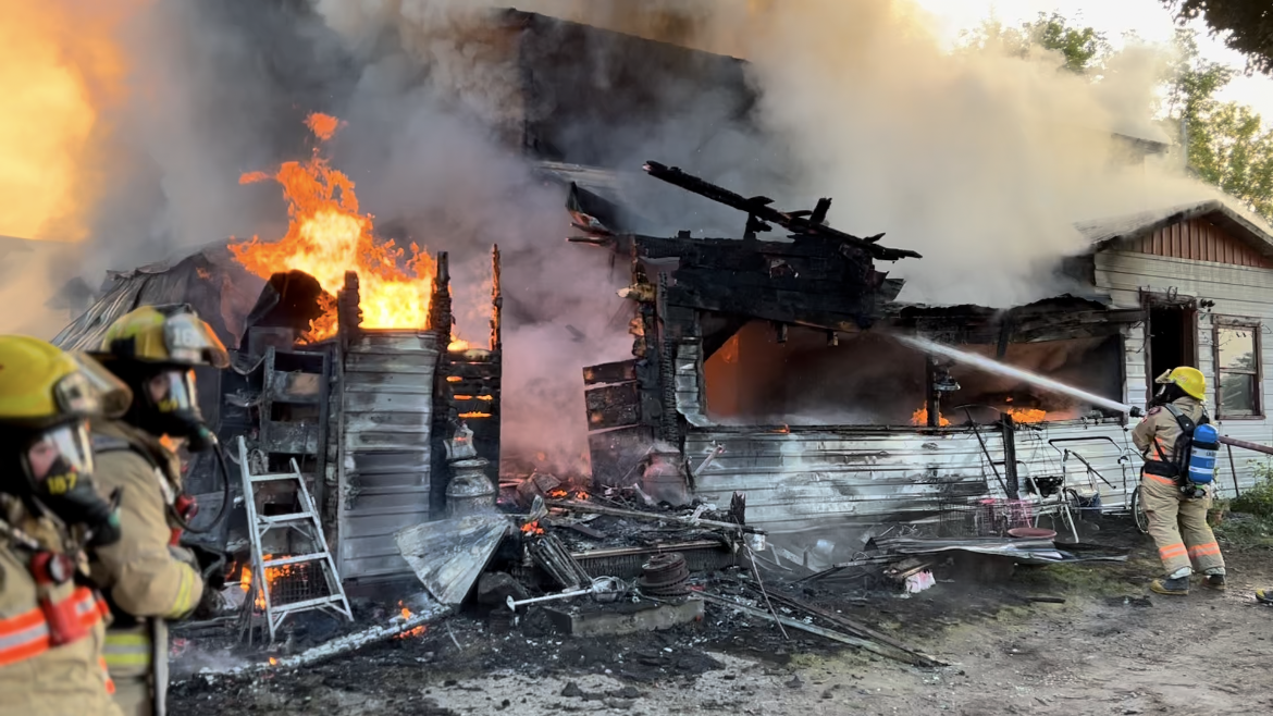 Fire destroys Ogden family home