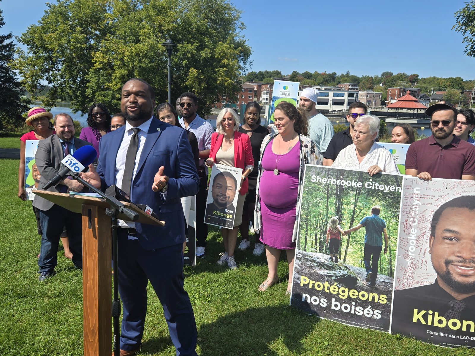 Raïs Kibonge officially announces bid for Sherbrooke Citoyen leadership