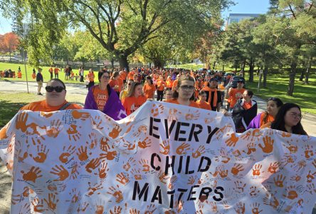 “Every Child Matters” march leads Truth and Reconciliation events in Sherbrooke