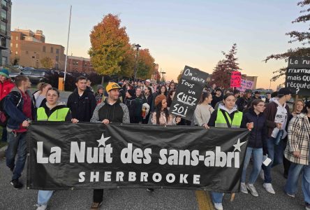 “Nuit des sans-abri” in Sherbrooke sheds light on homelessness issues