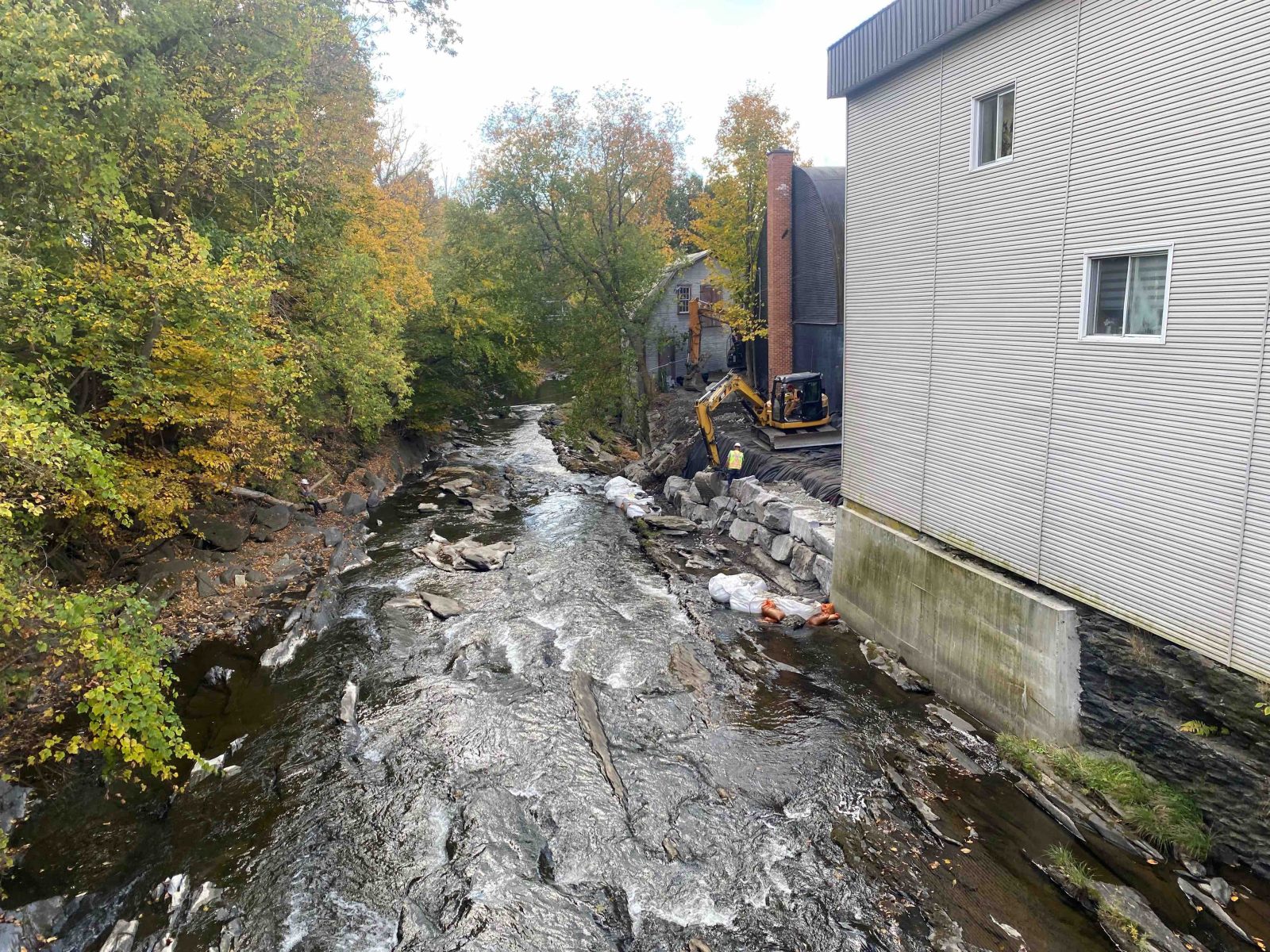 Stanstead takes action to fix erosion after year of uncertainty